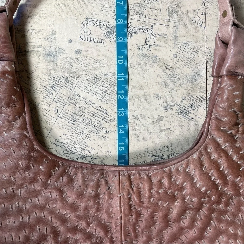Amsterdam Heritage Tan Leather Hobo Bag Full Grain Artisan Shoulder Purse
